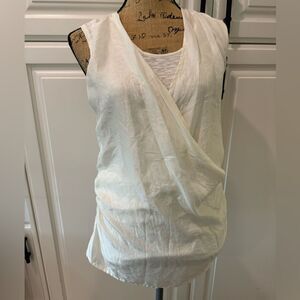 Coldwater Creek still overlay tank top